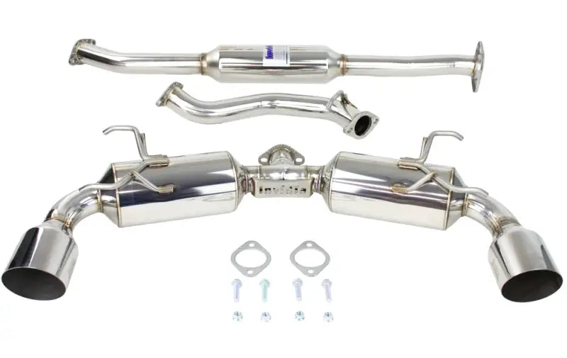 Invidia 12 + Subaru BRZ / Toyota 86 N2 60mm Single Layer Stainless Steel Tips Cat-Back Exhaust - Truck & Automotive