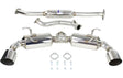 Invidia 12 + Subaru BRZ / Toyota 86 N2 60mm Single Layer Stainless Steel Tips Cat-Back Exhaust - Truck & Automotive