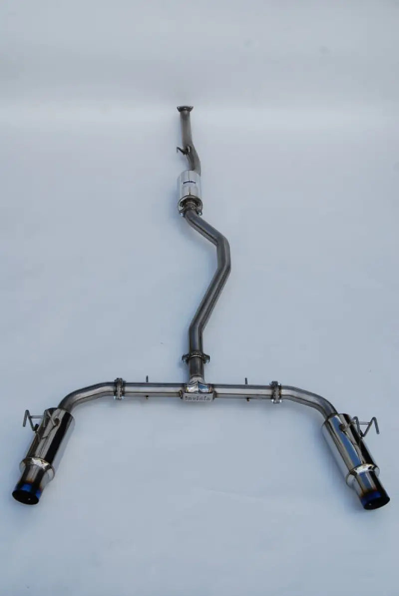 Invidia 2022 + Honda Civic Si (1.5T) 70mm N1 Cat Back Exhaust - Burnt TI Tips