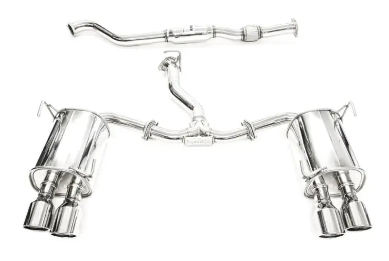 Invidia 2022 + Subaru WRX Q300 Rolled Stainless Steel Tip Cat-Back Exhaust - Truck & Automotive