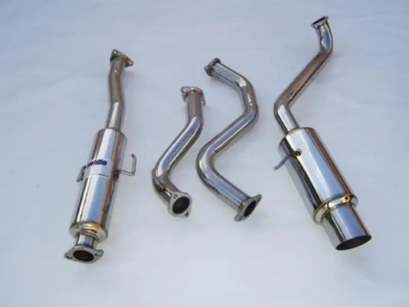 Invidia 88-91 CRX EF8 60mm (101mm tip) N1 Cat-back Exhaust - HS88HCXGTP