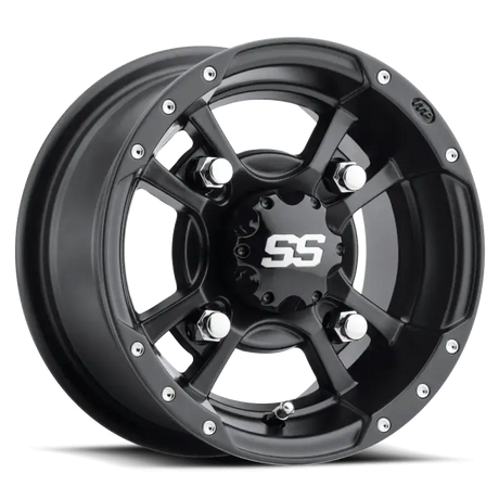 ITP SS 112 9x8 / 4x115 BP / 3+5 Offset Black Wheel - RV and Auto Parts