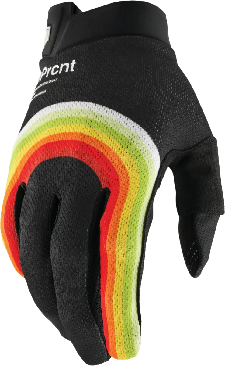 Itrack Gloves Rewind Black Md - Powersports