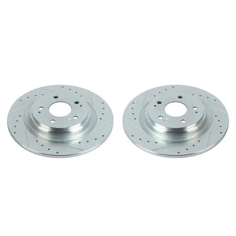 JBR1781XPR Powerstop Drilledslotted Rotor Pair