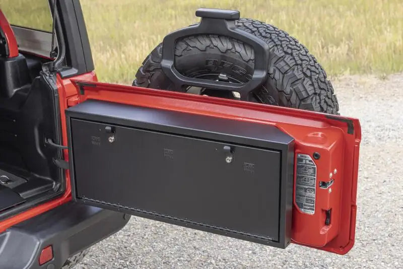 Tuffy Tailgate Lockbox W/ Keyed Lock For Jeep Wrangler - Tuffy Products
