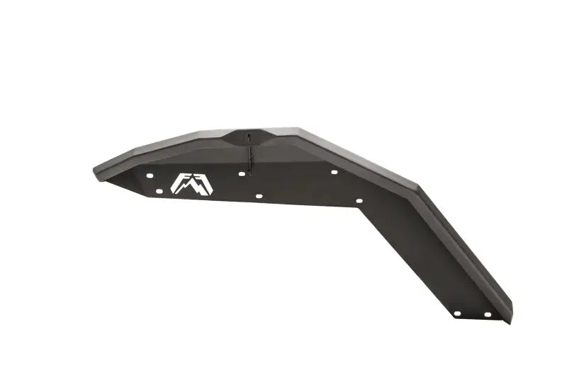 Fab Fours JK1003-1 Front Fender Flare for 2007-2016 Jeep JK, premium black steel construction, enhances rugged aesthetics and provides increased tire coverage for off-road protection.