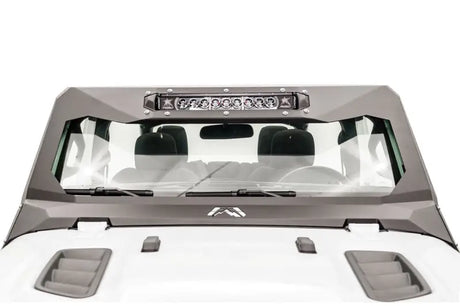 JL3022-1 Fab Fours 18 Jp Jl Vicowl 20' Light Bar Insert installed on vehicle, providing enhanced visibility and rugged protection.