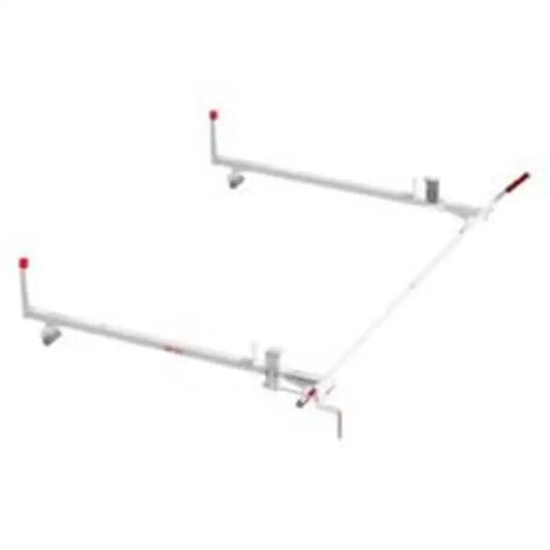 White metal ladder rack on ju166b5b carefree co-1pc product for easy storage