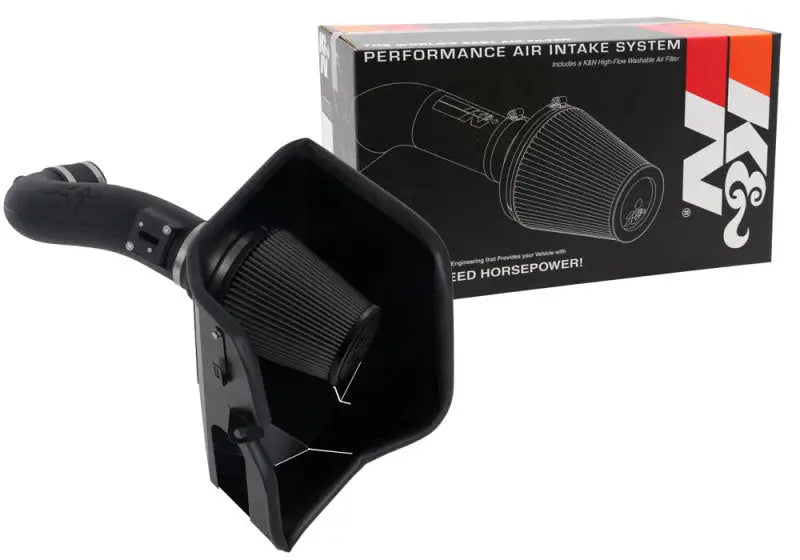 K&N 2019 + Chevrolet Silverado 1500 V8 6.2L Performance Air Intake System - Truck & Automotive