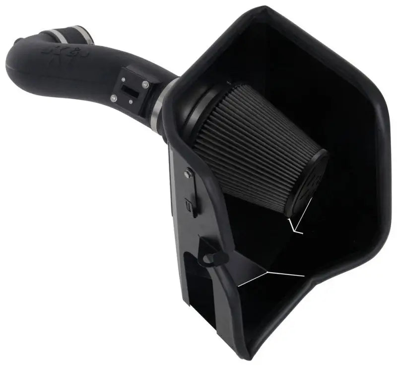K&N 2019 + Chevrolet Silverado 1500 V8 6.2L Performance Air Intake System - Truck & Automotive