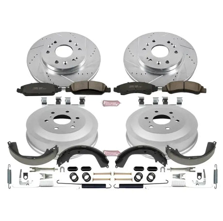 K15263DK Powerstop 1-Click Drum & Rotor Kit