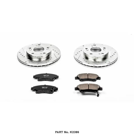 K2386 Powerstop 1-Click Brake Kit