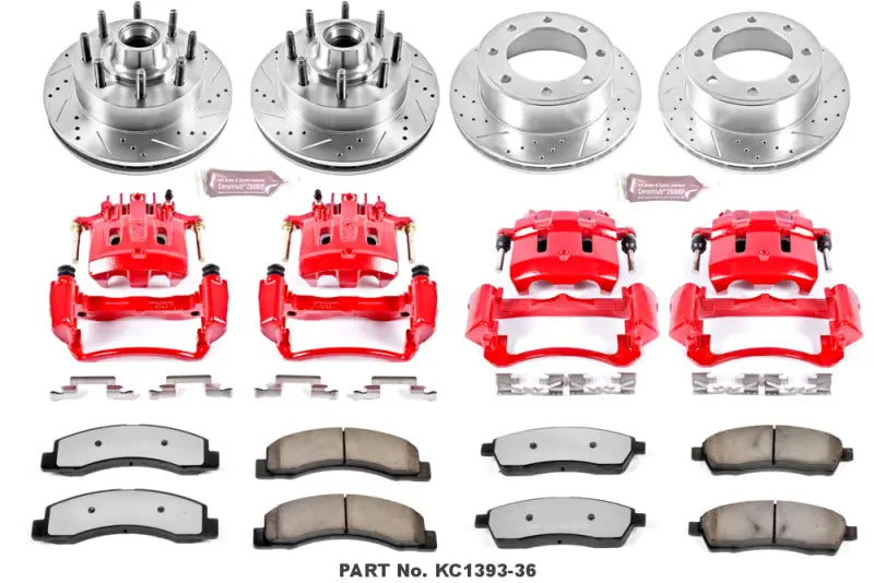 KC1393-36 Powerstop Z36 1-Click Kit W/Caliper