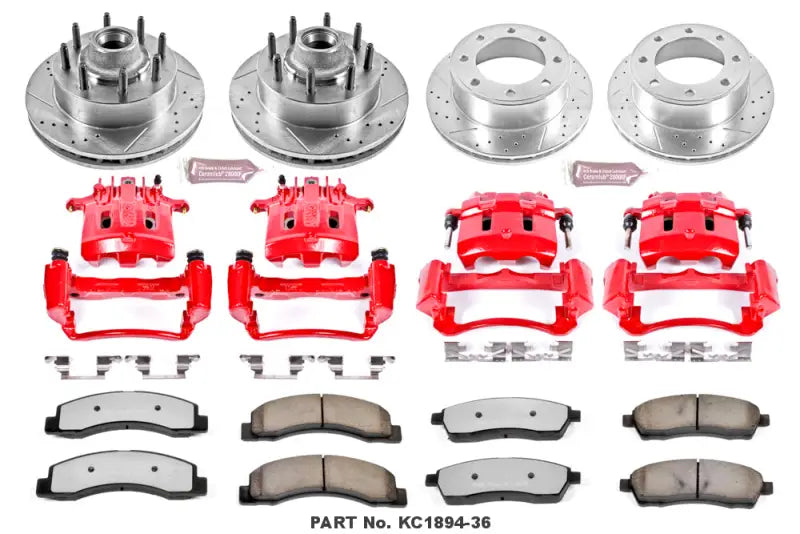 KC1894-36 Powerstop Z36 1-Click Kit W/Caliper