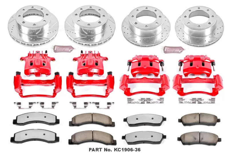 KC1906-36 Powerstop Z36 1-Click Kit W/Caliper