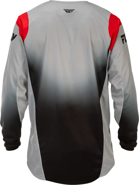 Kinetic Dbk Jersey Grey/Black/Red Lg - FLY RACING