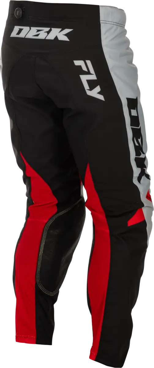 Kinetic Dbk Pants Grey/Black/Red Sz 42 - FLY RACING