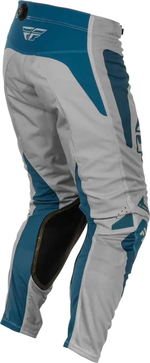 Kinetic Mesh Sym Pants Grey/Blue Sz 40 - FLY RACING
