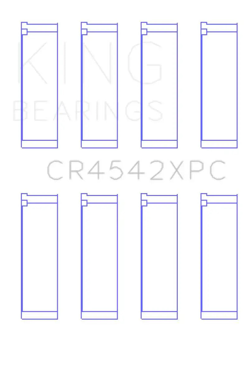 King Honda K-Series (Size STD) pMaxKote Performance Rod Bearing Set