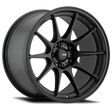Konig Dekagram 16x8 4x108 ET40 Semi-Matte Black - DK86108405