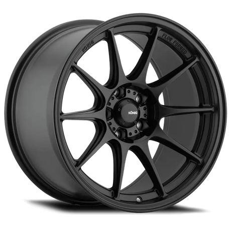 Konig Dekagram 18x8.5 5x100 ET44 Semi-Matte Black - RV and Auto Parts