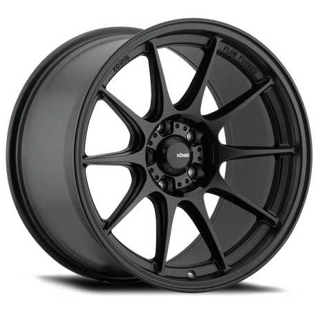 Konig Dekagram 18x9.5A 5x114.3 ET35 Semi-Matte Black - DK98514355