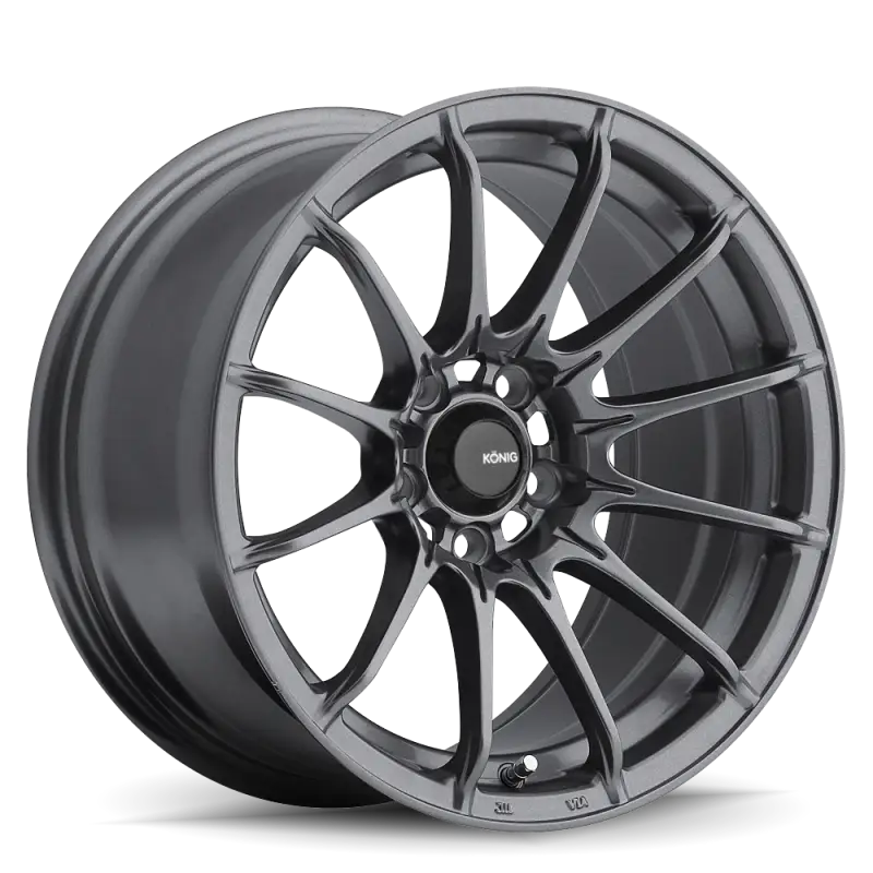 Konig Dial In 15x7 4x100 ET35 Matte Grey - DI5710035G