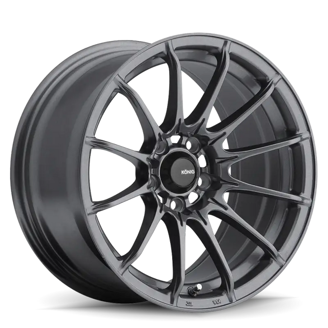 Konig Dial In 15x7 4x100 ET35 Matte Grey - DI5710035G