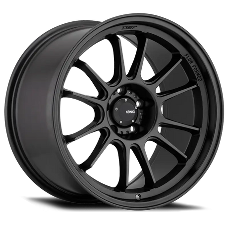 Konig Hypergram 15x7.5 4x100 ET35 Matte Black - HG75100355