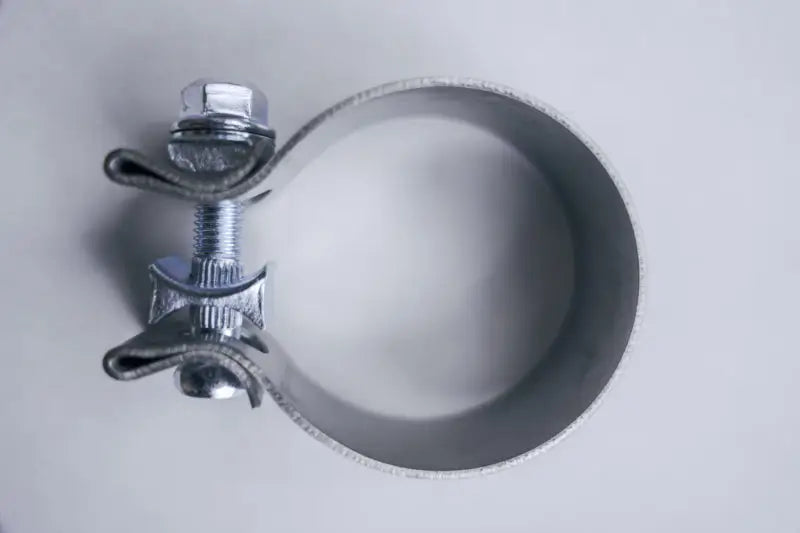 Metal pipe clamp with bolt for Kooks Headers 2-1/2in stainless steel band clamp