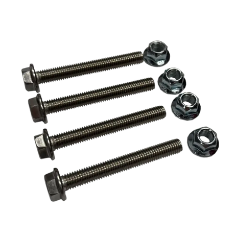 Kooks Locking Ball and Socket Bolt Kit (2 Bolts/2 Nuts/Locking Hardware) - Kooks Headers