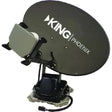 Black satellite dish KPD1000 King Dish Automatic Satellite for Phoeni, high performance outdoor tech
