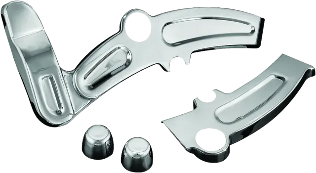 Kuryakyn Boomerang Frame Covers 08-17 Softails Chrome - RV and Auto Parts