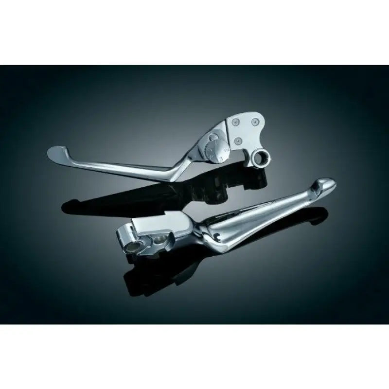 Kuryakyn Boss Blades With Adjustable Clutch 96-Up Cable Chrome - 1080 - Controls