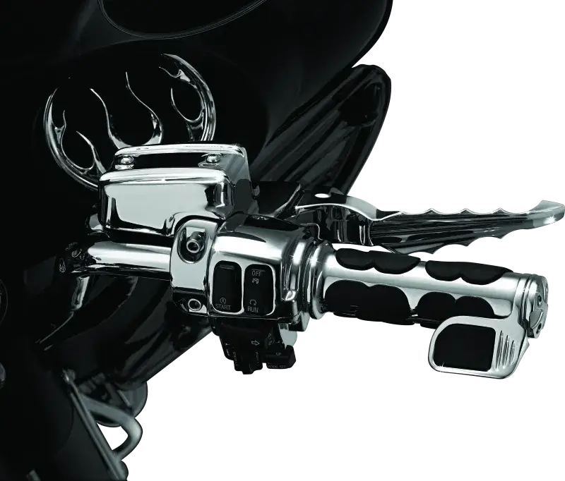 Kuryakyn Contoured ISO Throttle Boss Chrome - RV and Auto Parts