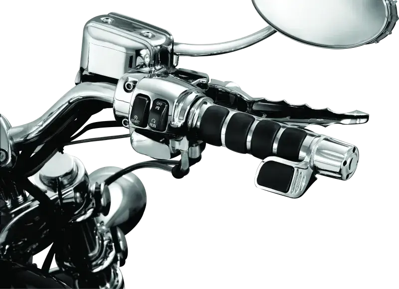 Kuryakyn Contoured ISO Throttle Boss Chrome - RV and Auto Parts