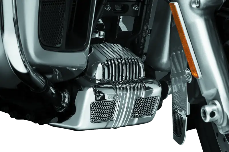 Kuryakyn Coolant Pump Cover 14-16 Touring Models Chrome - Kuryakyn