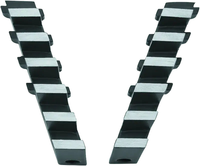 Kuryakyn Exhaust Port Fillers For Indian Black & Raw - RV and Auto Parts