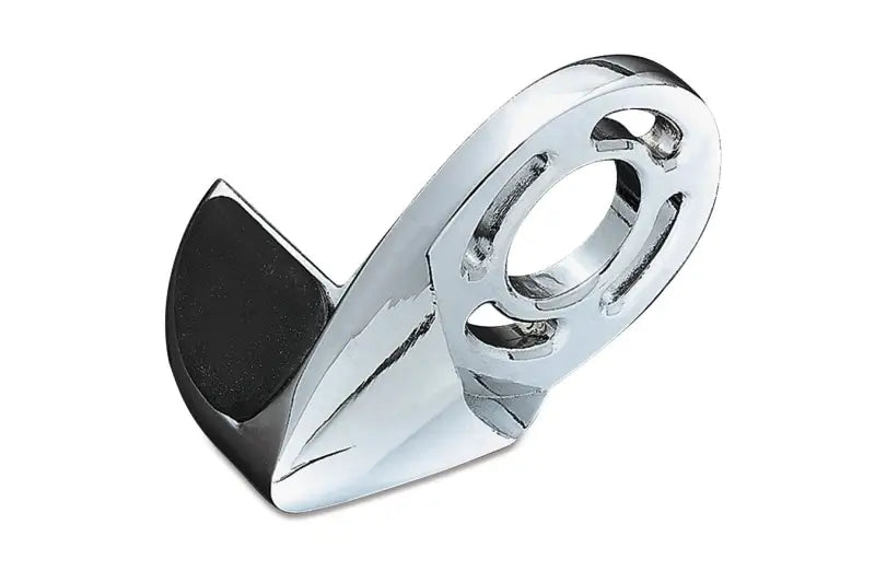 Chrome motorcycle hook on Kuryakyn Extended ISO Throttle Boss for GL1800