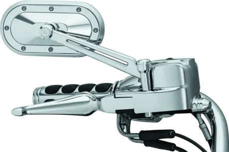 Kuryakyn Heavy Industry Mirrors Chrome - Interior Accessories