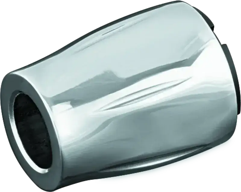 Shiny metal heel shift eliminator sleeve for Kuryakyn Heel Shift Eliminator 80-Up Touring Chrome