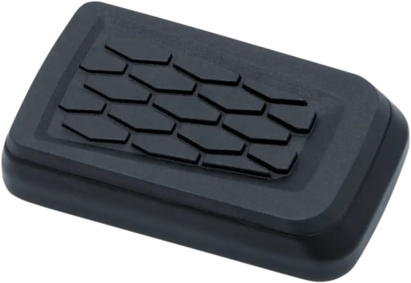 Kuryakyn Hex Brake Pedal Pad Black - 5917 - Interior Accessories