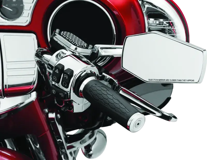 Kuryakyn Hex Mirrors Chrome - RV and Auto Parts