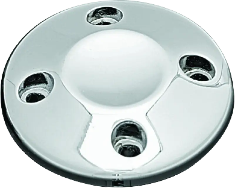 Kuryakyn ISO Grip End Cap Chrome - Motorcycle Handlebar Accessory 6244