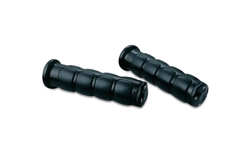 Kuryakyn ISO Grips Honda Goldwings Black - 6380 for enhanced comfort and control while riding, featuring a sleek design and durable construction.
