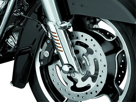 Kuryakyn Lower Leg Deflector Shields 00-13 Touring Chrome - Kuryakyn