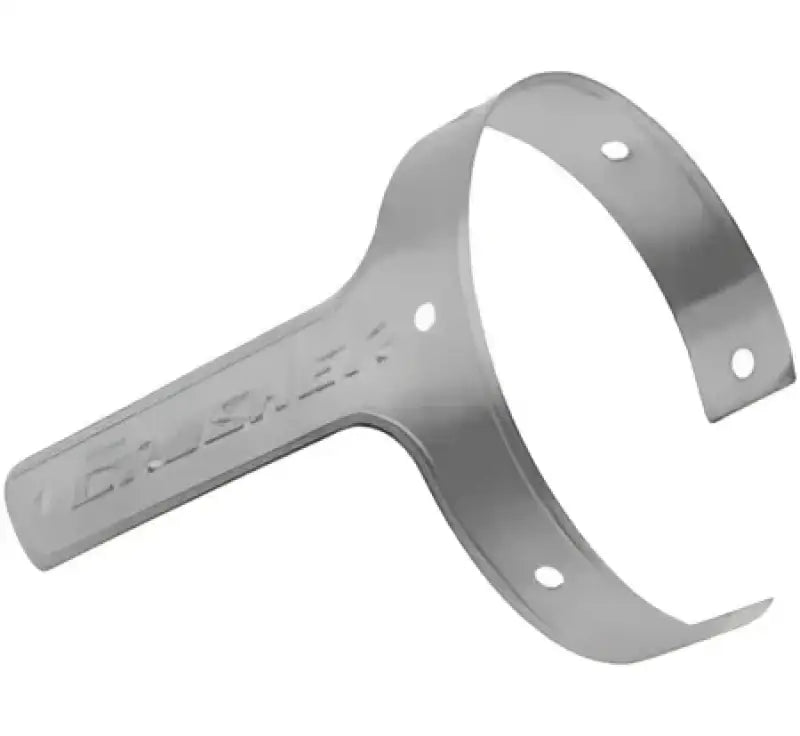 Metal pipe hanger for Kuryakyn Mav Left Repl with 4-band w hrdw protection