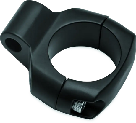 Kuryakyn Mirror Adapter 1-1/4inch Bars Mount Satin Black - Kuryakyn