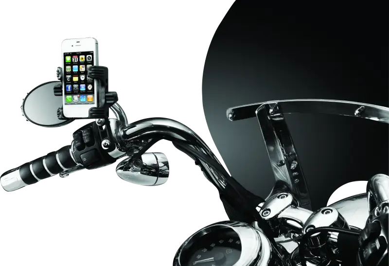 Kuryakyn Tech Connect Standard Cradle For Perch Mount Black - Kuryakyn