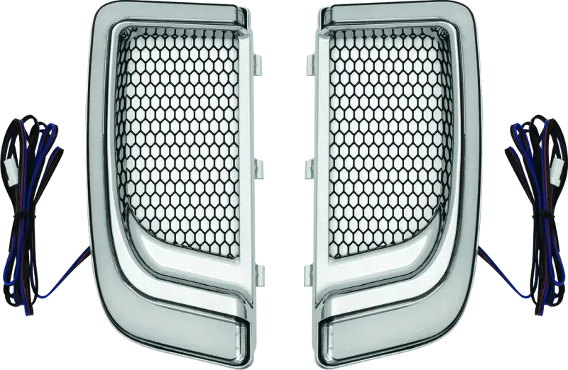 Kuryakyn Tracer Lower Fairing Grill Chrome - Exterior Styling